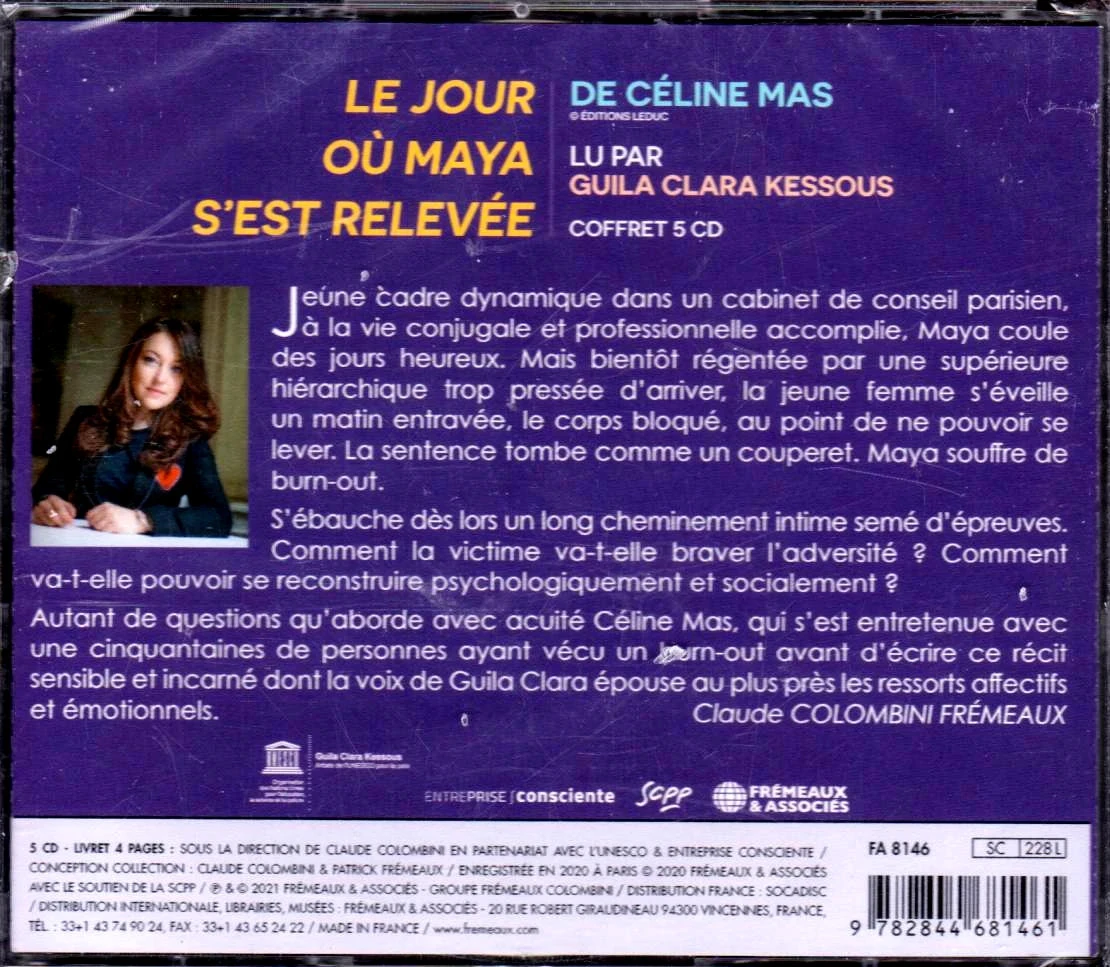 🌟 O dia em que Maya se levantou * Celine Mas 5 CD novos em blister – Raro e comovente – photo 2